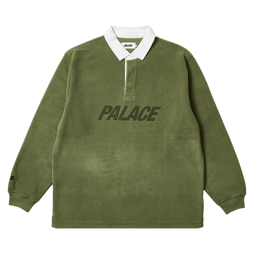 Palace Polartec Rugby The Deep Green