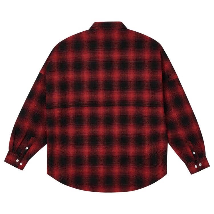 Palace Ombre Flannel Shirt Red