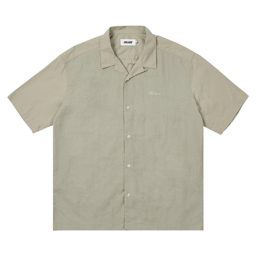 Palace Double Faced Shirt Concrete Grey