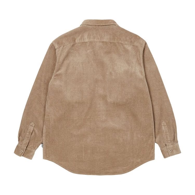 Palace Cargo Cord Shirt Stone