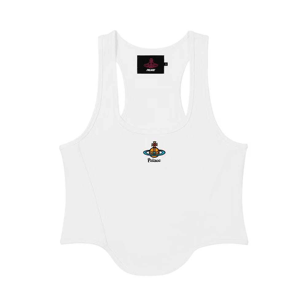 Palace x Vivienne Westwood Corset Rib Vest White