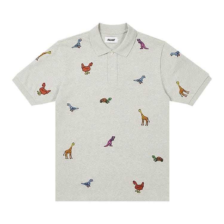 Palace Animals Polo Grey