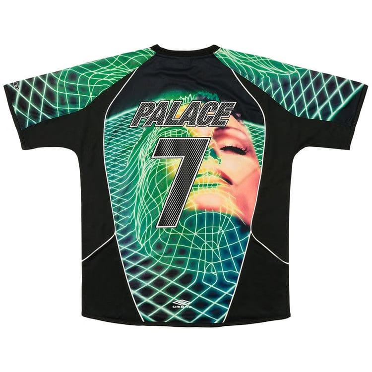 Palace x Umbro 3rd Goalie Shirt Black Neon