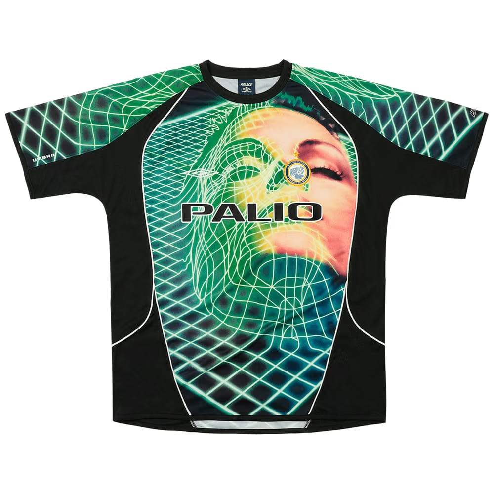 Palace x Umbro 3rd Goalie Shirt Black Neon