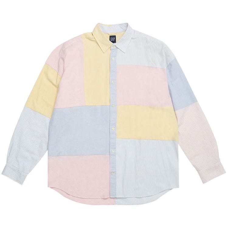Palace x Gap Oxford Drop Shoulder Multicolor