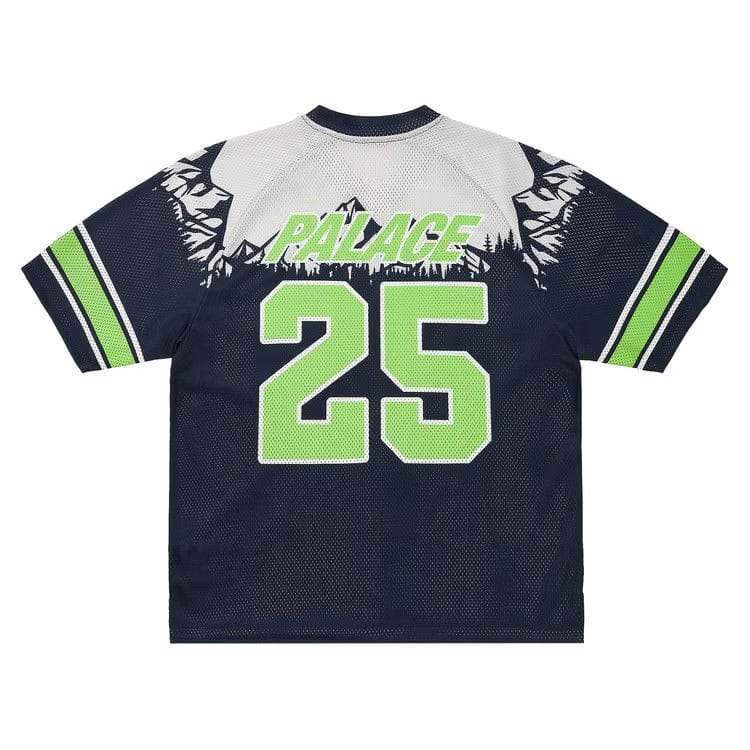 Palace Peaker Mesh Jersey Navy