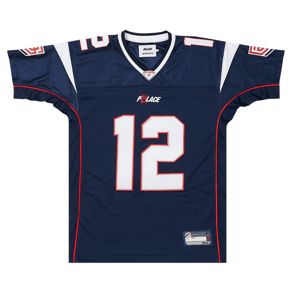 Palace Aesthetics Football Jersey Navy