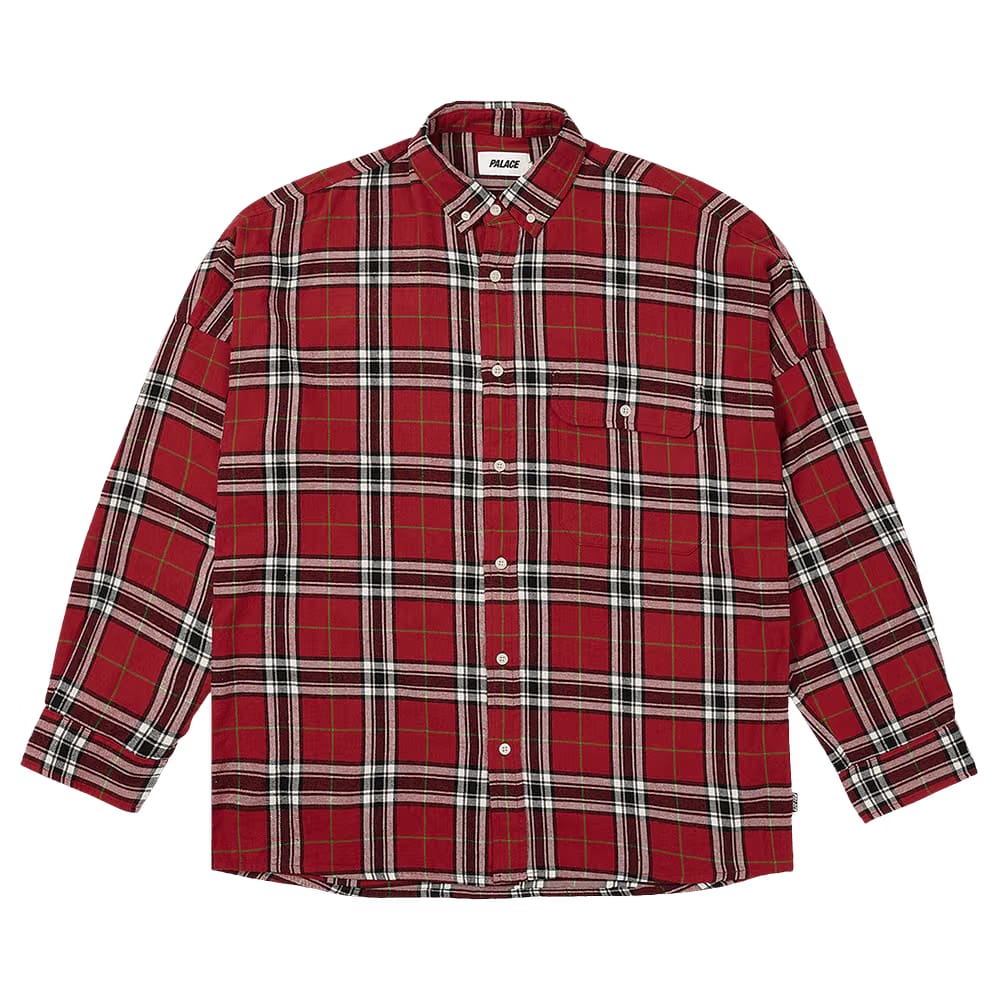 Palace Lumber Yak Shirt Red