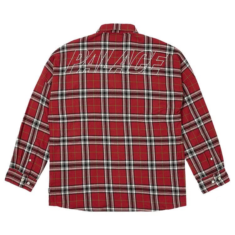 Palace Lumber Yak Shirt Red