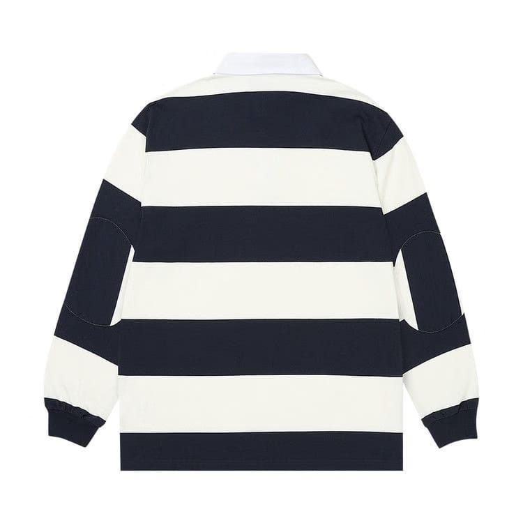 Palace Elbow Stripe Rugby White/Navy
