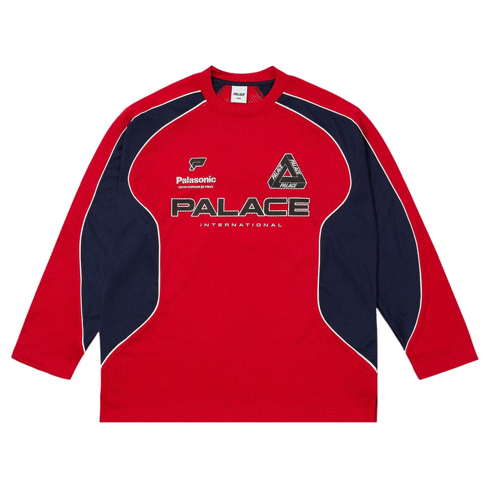 Palace Sport Mit Mesh Top Tomato Red