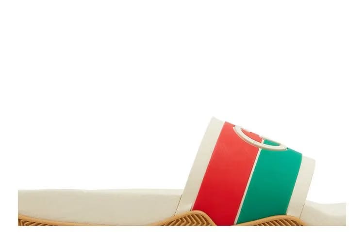 Gucci Slide Interlocking G - Orange Green