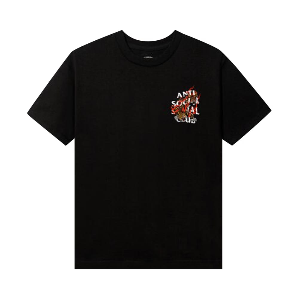 Anti Social Social Club Tiger Blood T-Shirt Black