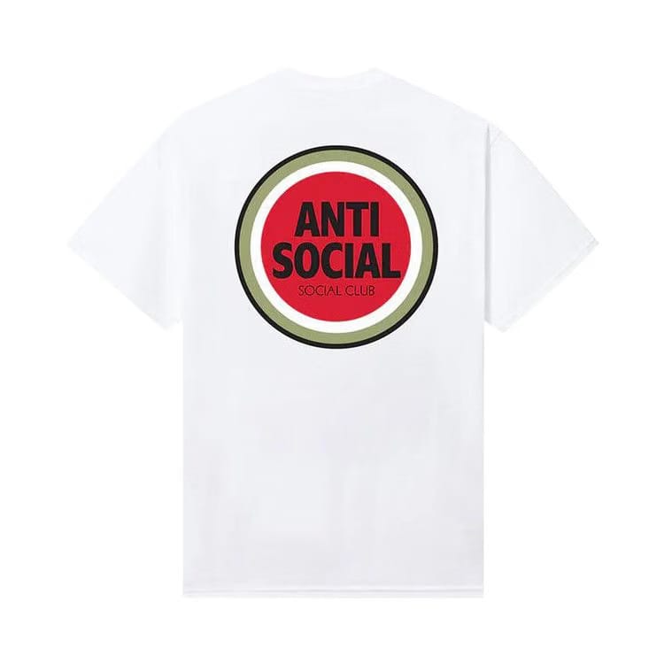 Anti Social Social Club Bullseye T-Shirt White