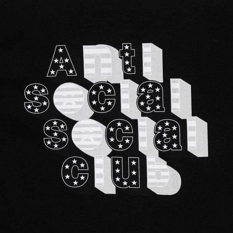 Anti Social Social Club Sign Me Up T-Shirt Black