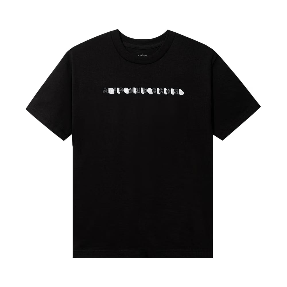Anti Social Social Club Sign Me Up T-Shirt Black