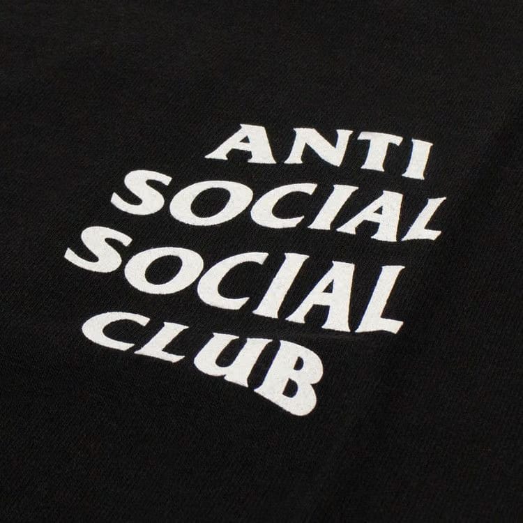 Anti Social Social Club Kkoch ASSC Shorts-Sleeve T-Shirt Black