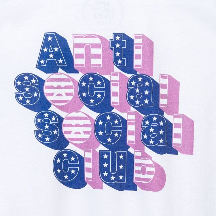 Anti Social Social Club Sign Me Up T-Shirt White