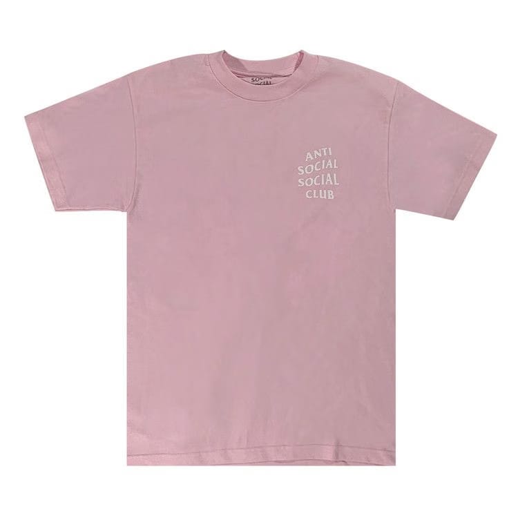 Anti Social Social Club Kkoch Shorts-Sleeve T-Shirt Pink