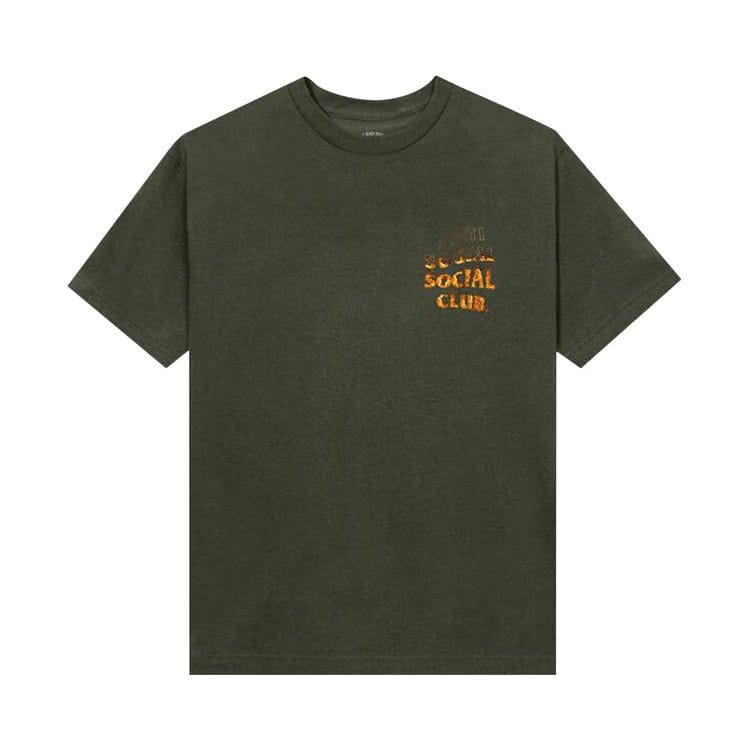 Anti Social Social Club Fire Inside T-Shirt Black