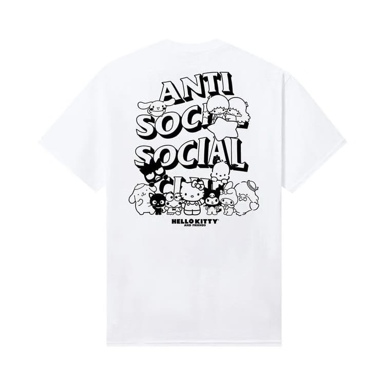 Anti Social Social Club x Hello Kitty Weird T-Shirt White