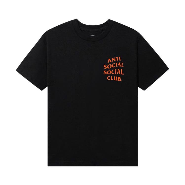 Anti Social Social Club Halloween Mind Games T-Shirt Black/Orange