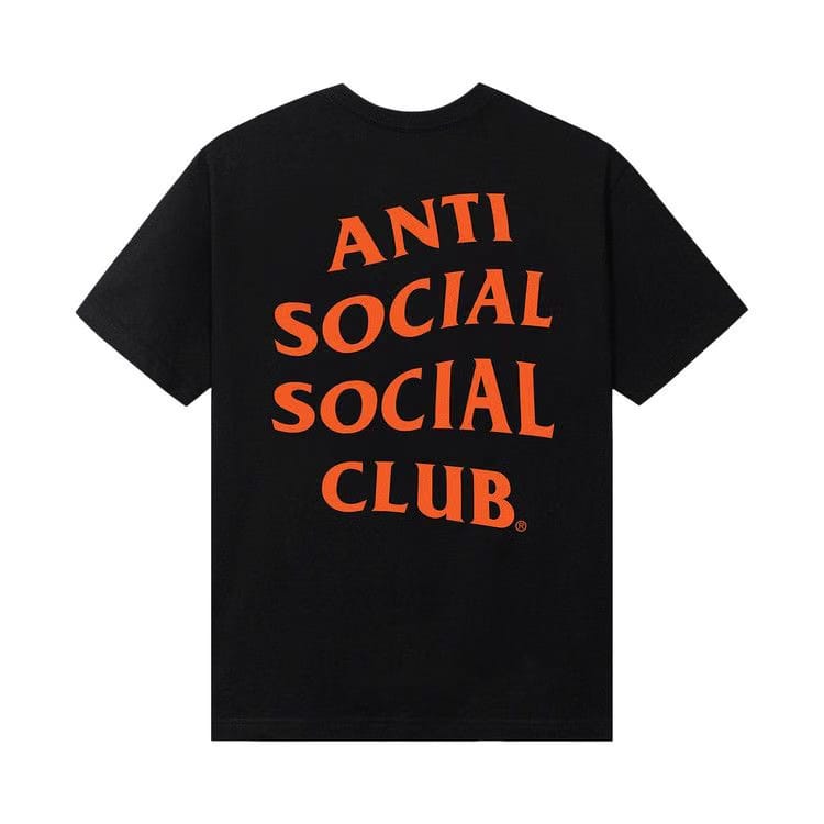 Anti Social Social Club Halloween Mind Games T-Shirt Black/Orange