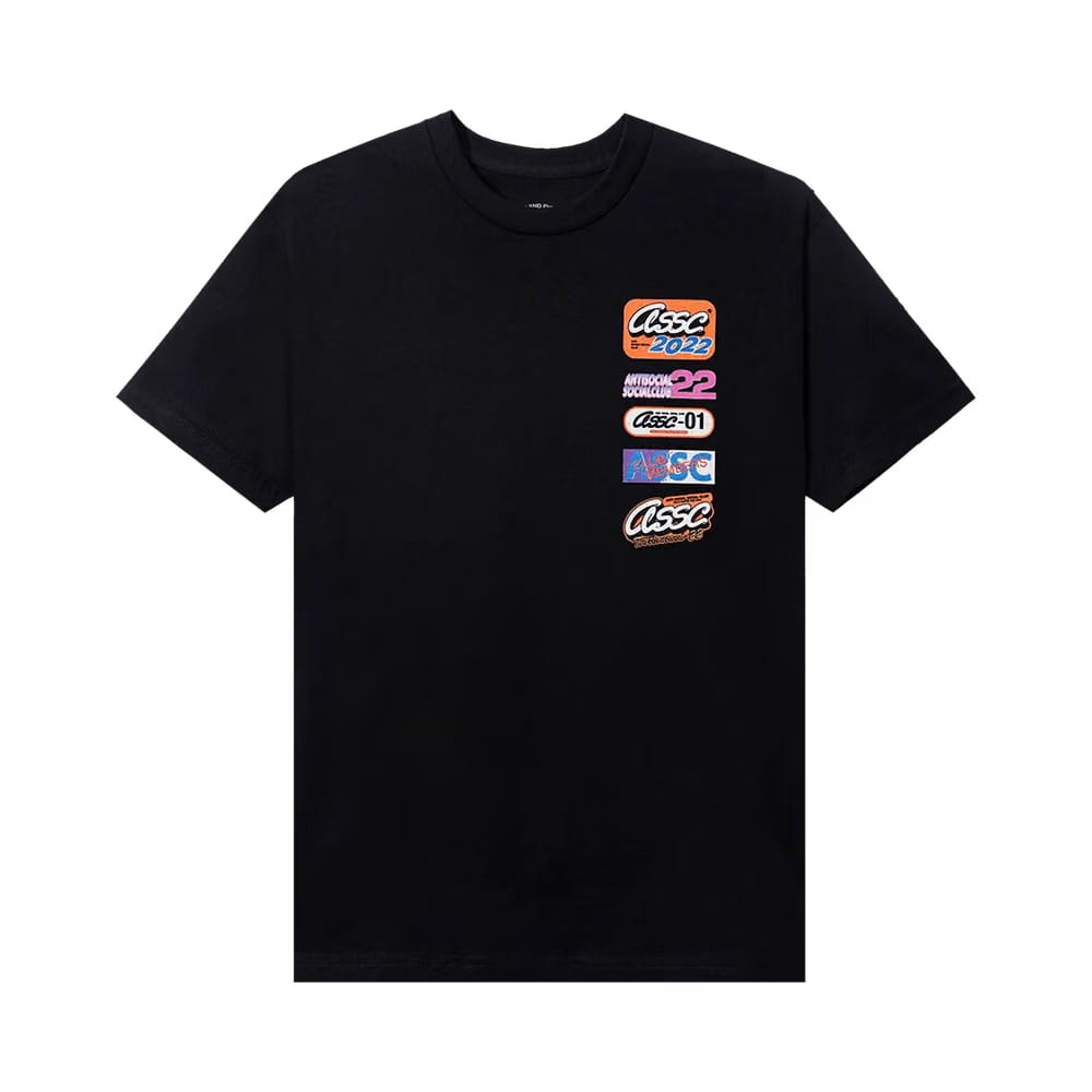 Anti Social Social Club Hot Nights T-Shirt Black