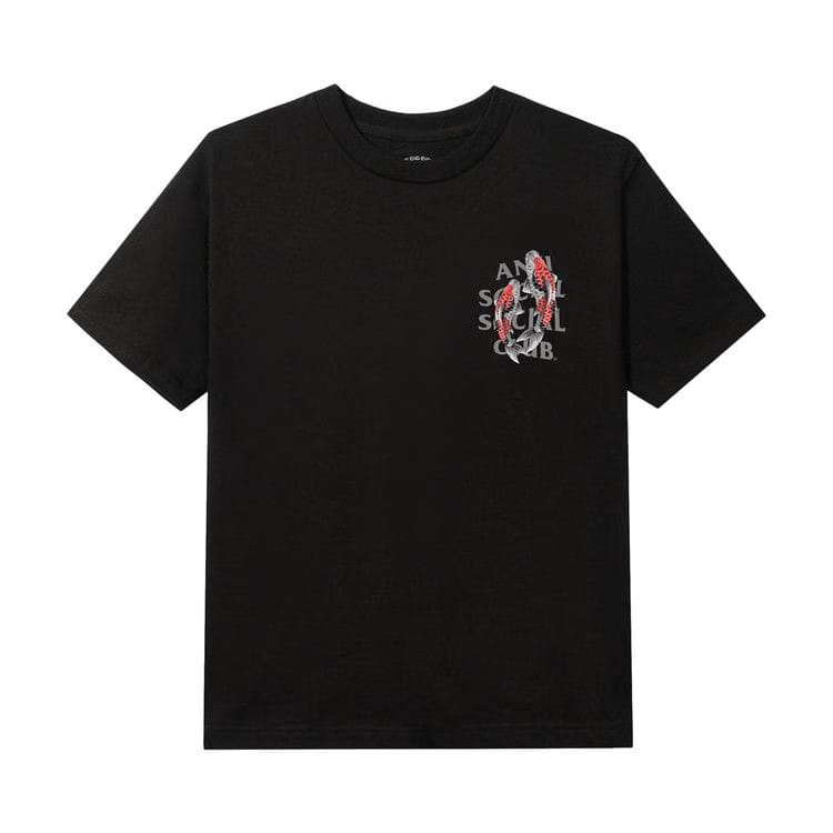 Anti Social Social Club Koi Garden T-Shirt (3M Reflective) Black