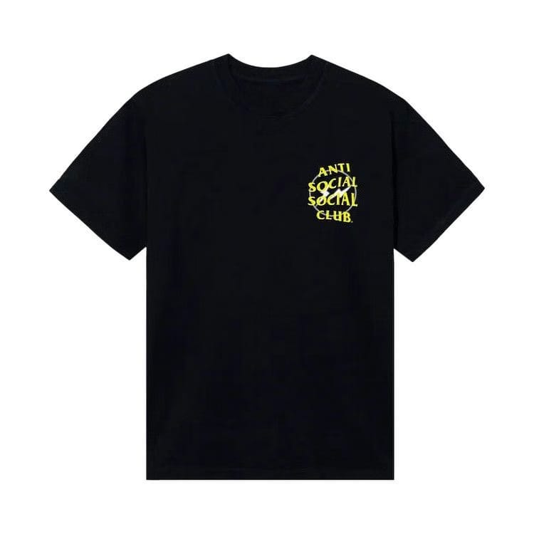 Anti Social Social Club x Fragment Half Tone T-Shirt Black/Yellow