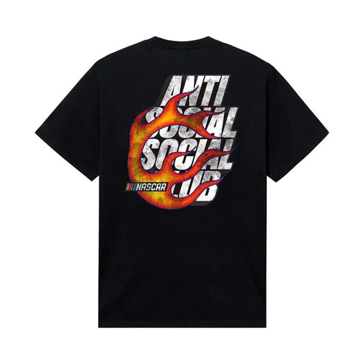 Anti Social Social Club x Nascar Daytona T-Shirt Black