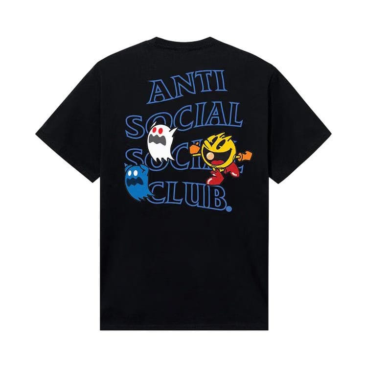 Anti Social Social Club x Pac Man Run Run T-Shirt Black