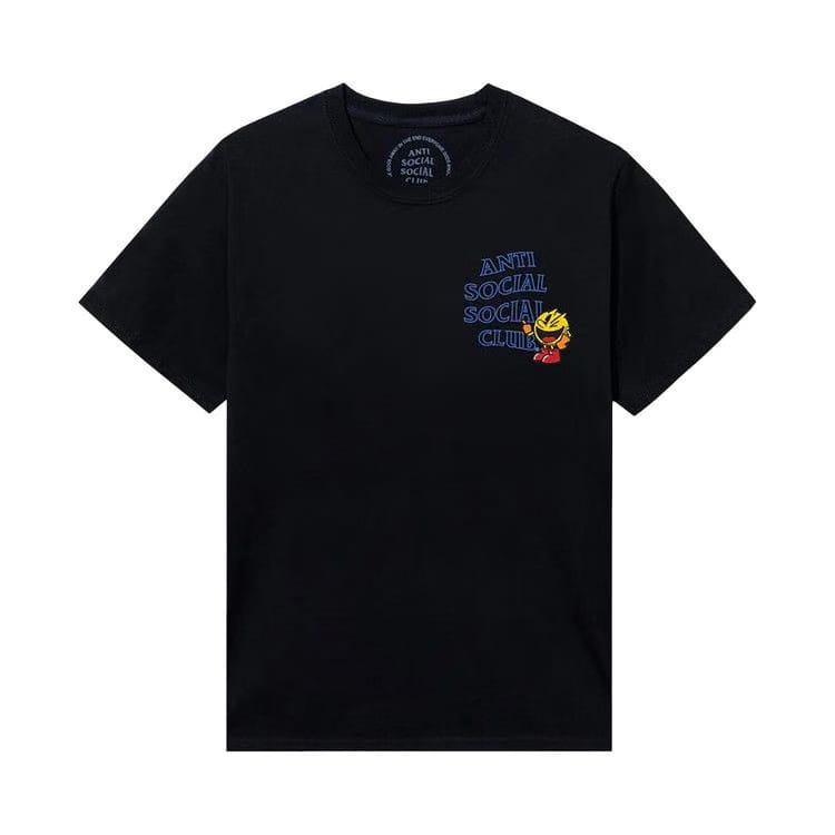 Anti Social Social Club x Pac Man Run Run T-Shirt Black