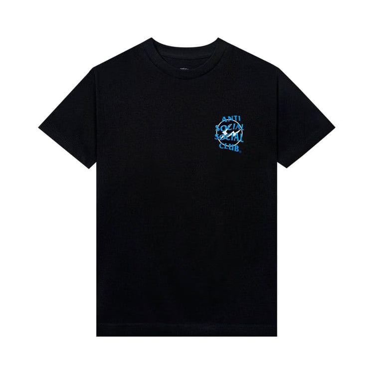 Anti Social Social Club Precious Petals T-Shirt Black/Blue