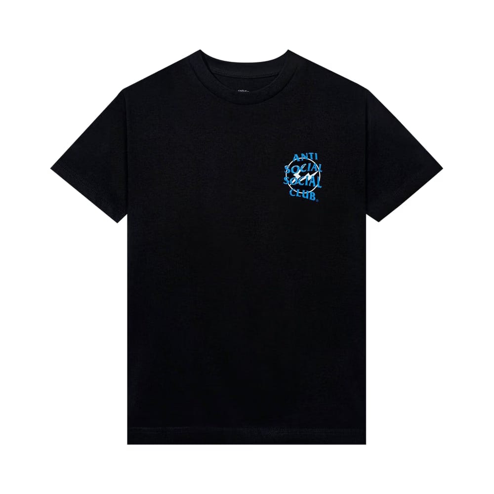 Anti Social Social Club Precious Petals T-Shirt Black/Blue