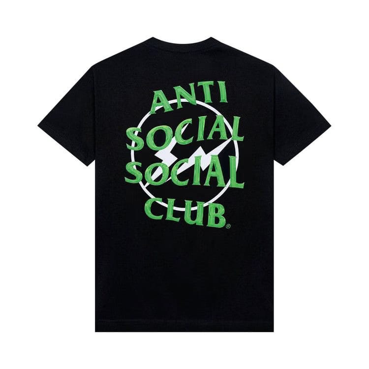 Anti Social Social Club Precious Petals T-Shirt Black/Green