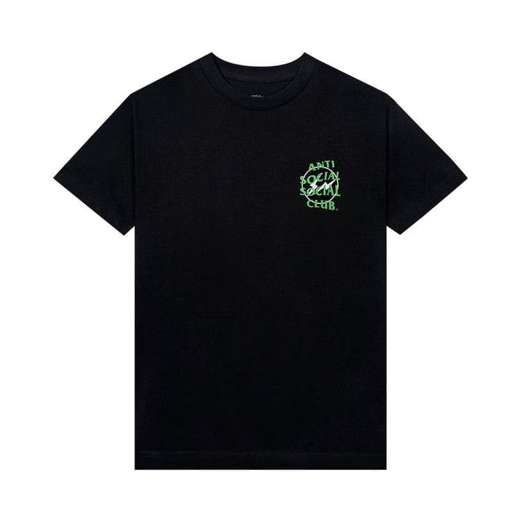Anti Social Social Club Precious Petals T-Shirt Black/Green