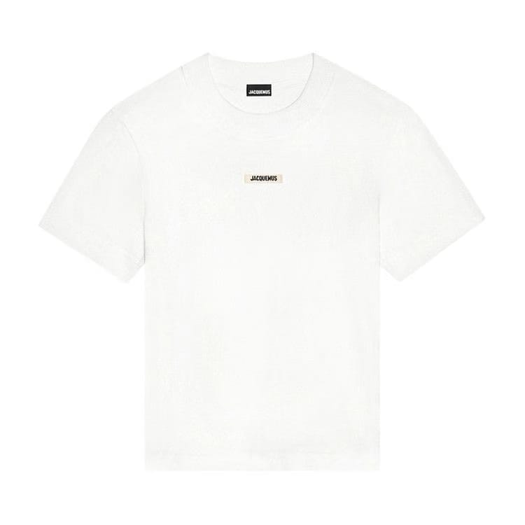 Jacquemus Le T-Shirt Gros Grain White