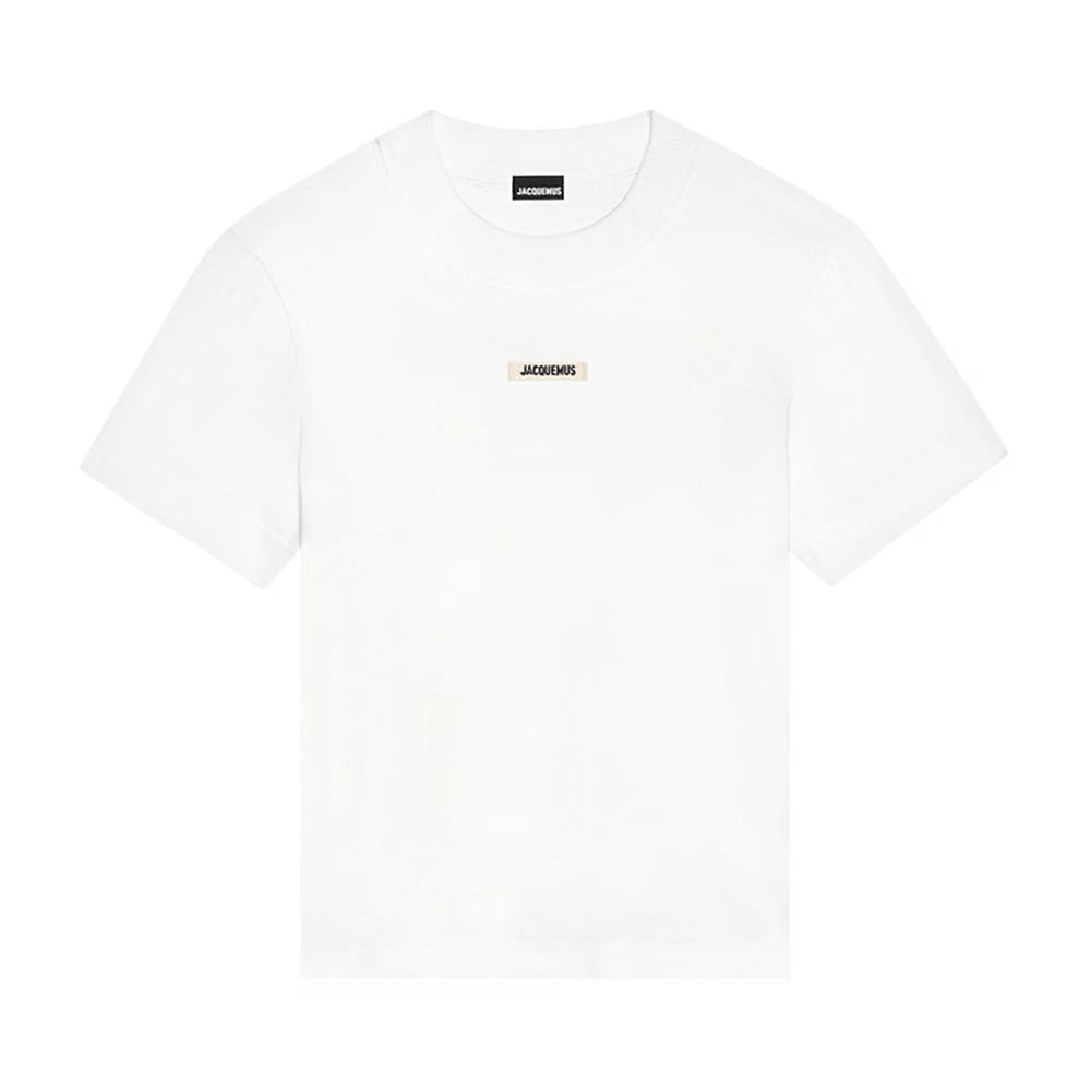 Jacquemus Le T-Shirt Gros Grain White