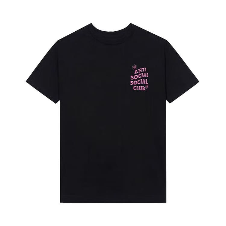 Anti Social Social Club Coral Crush T-Shirt Black