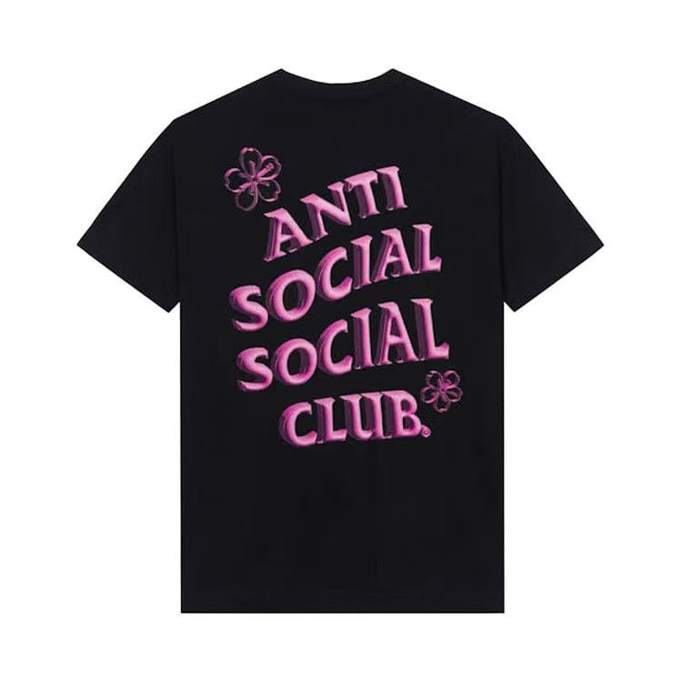 Anti Social Social Club Coral Crush T-Shirt Black