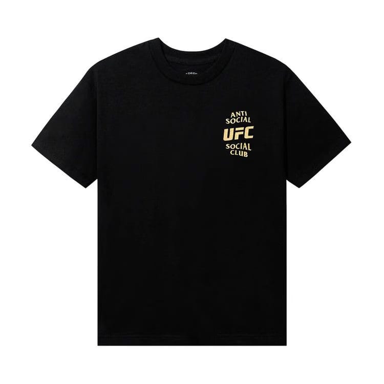 Anti Social Social Club x UFC Self Titled T-Shirt Black