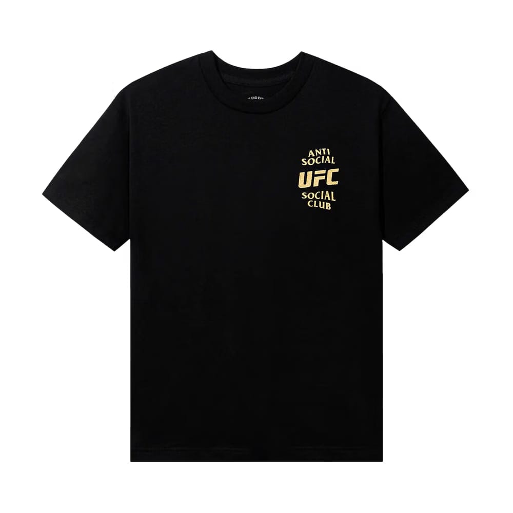 Anti Social Social Club x UFC Self Titled T-Shirt Black
