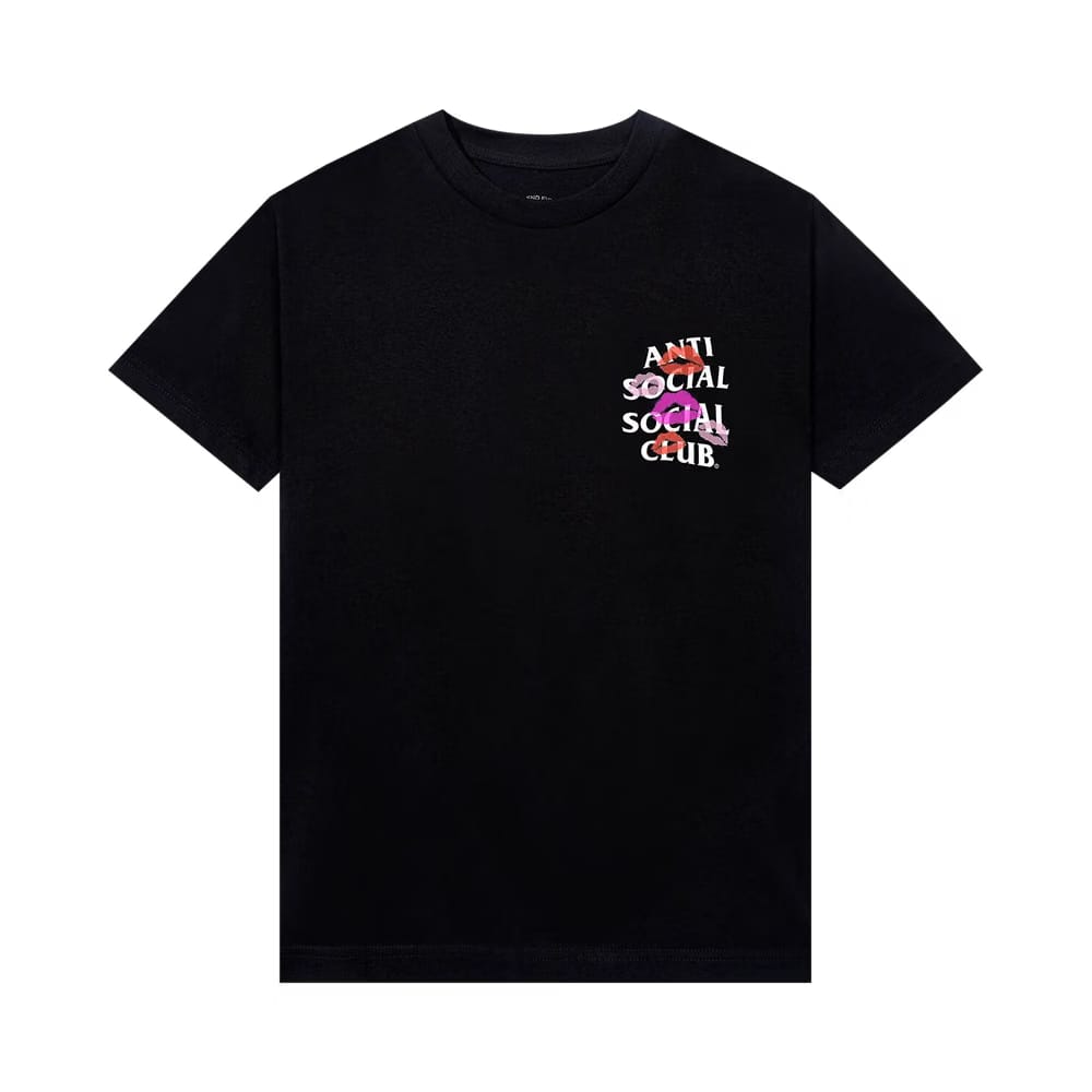 Anti Social Social Club Your Kiss T-Shirt Black