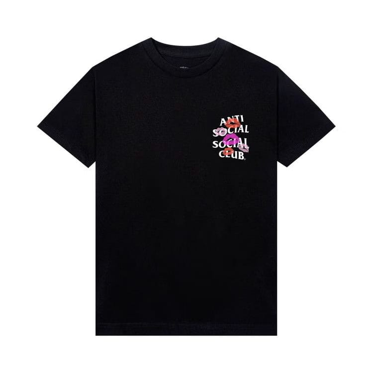 Anti Social Social Club Your Kiss T-Shirt Black