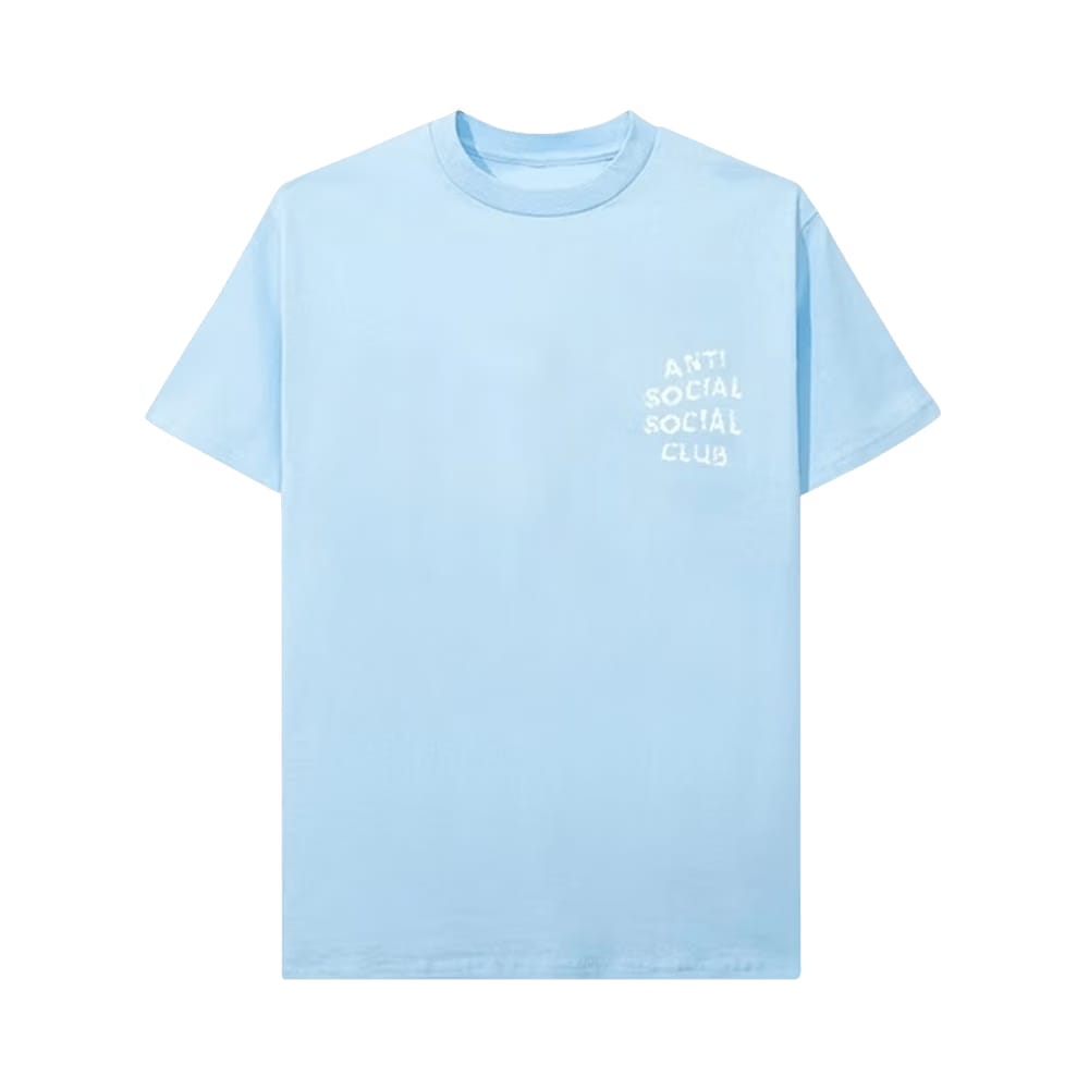 Anti Social Social Club Partly Cloudy T-Shirt Blue