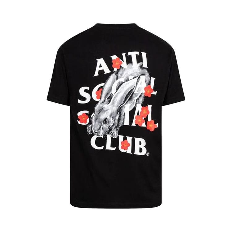 Anti Social Social Club Year Of The Rabbit T-Shirt Black