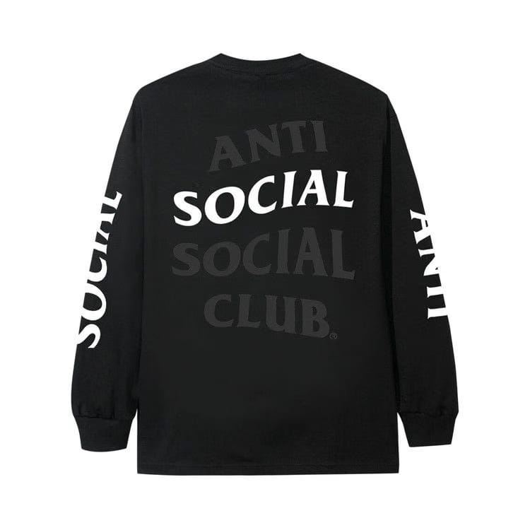 Anti Social Social Club Highlight Long-Sleeve T-Shirt Black