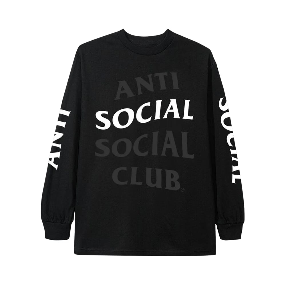 Anti Social Social Club Highlight Long-Sleeve T-Shirt Black