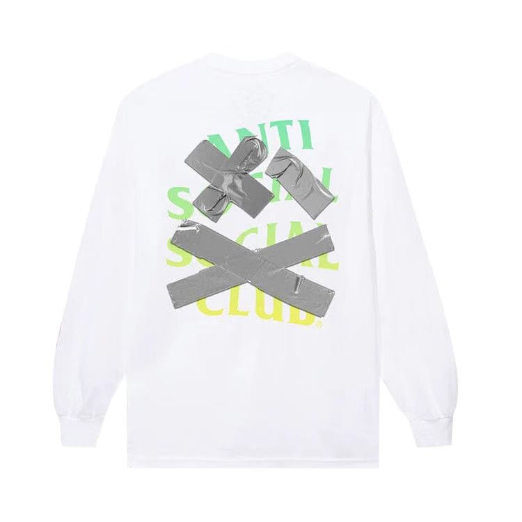 Anti Social Social Club Cancelled Again Crewneck White